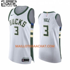 Maillot NBA Milwaukee Bucks George Hill 3 Nike 2019-20 Association Edition Swingman - Enfant
